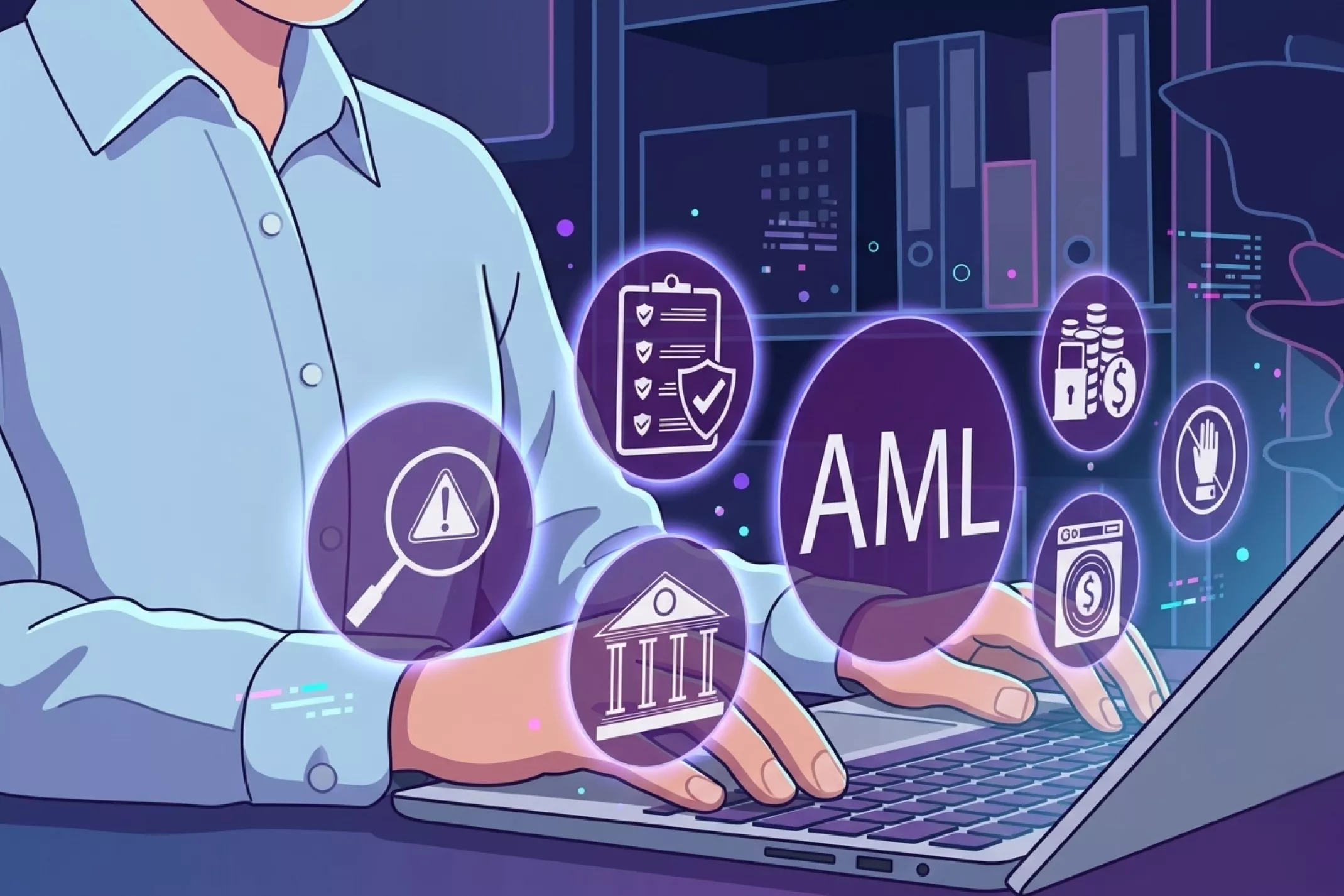 AML check for cryptocurrency and blockchain transaction analysis